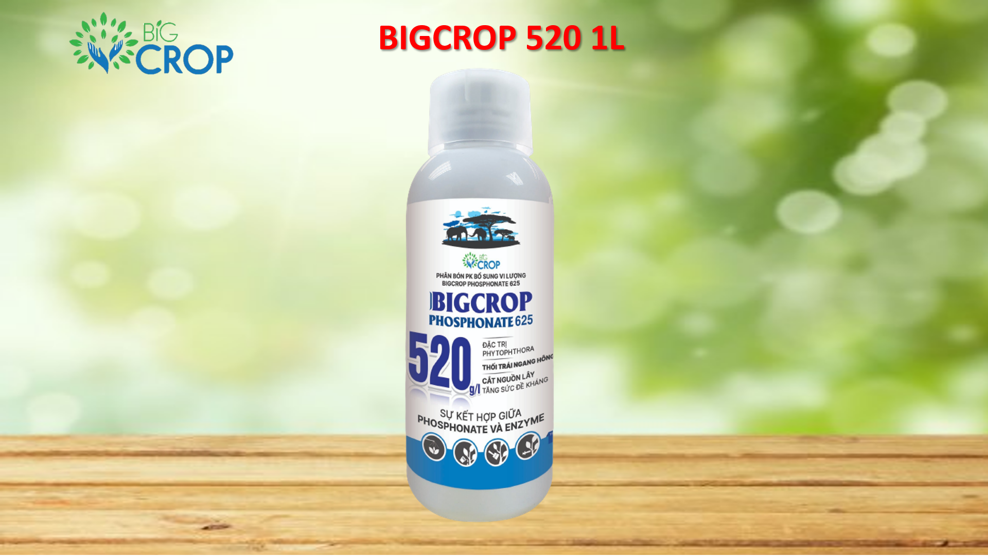 Big Crop - Thông báo thay đổi mẫu sản phẩm Bigcrop 520 1L